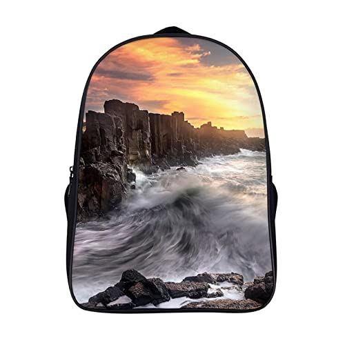 Cadeaux pour enfants et adolescents avec ce sac à dos d'école tendance au motif relief 3D