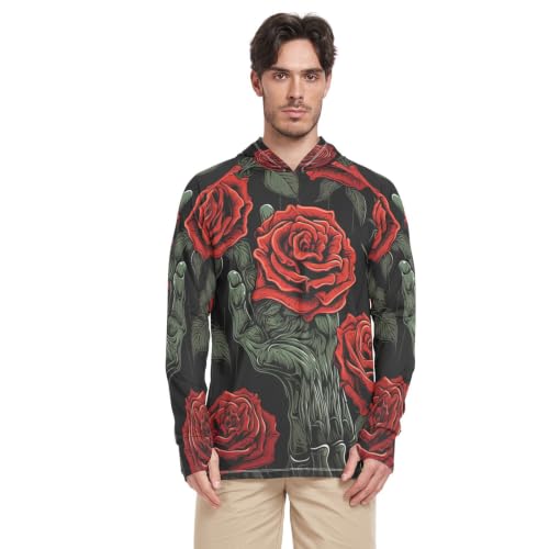 Rash Guard Homme Évitez les Coups de Soleil avec ce T-Shirt UPF 50+ de Pêche et Running