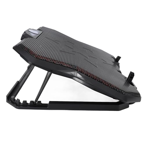Base para laptop con 6 ventiladores y altura ajustable miniatura 6