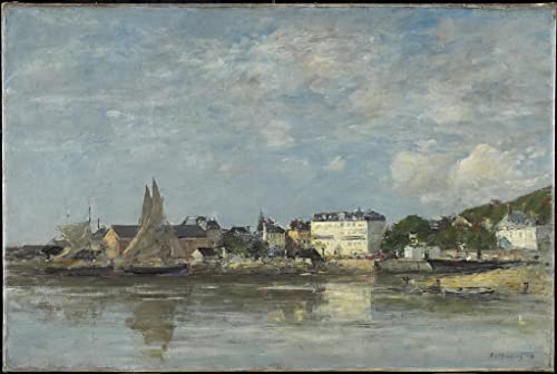 Art reproduction Eugène Boudin toile de maître haut de gamme 60x90cm