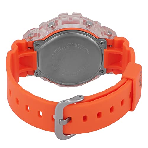 Casio G-Shock DW-6900GL-4DR Digital Dial Orange Resin Strap Men's Watch Shock and 200M Water Resistant G1362 - Image 4