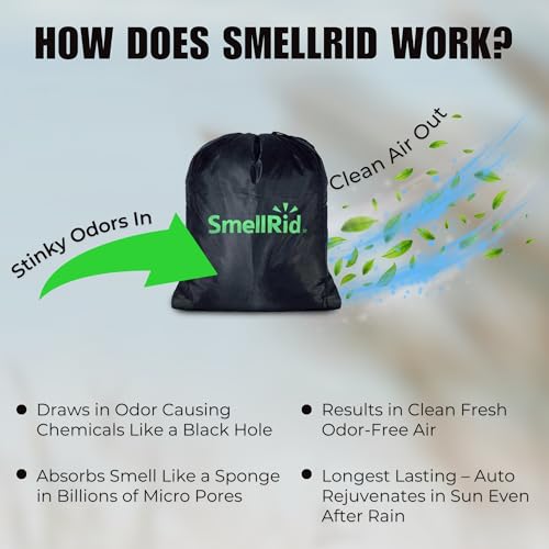 Sac carbone chasse SMELLRID anti-odeur vêtement réutilisable