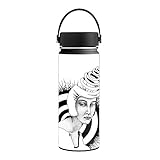 MightySkins Skin Compatible with Hydro Flask 18 oz. Wide Mouth - Twisted Mind | Protective, Durable, and Unique Vinyl Decal wrap Cover | Easy to Apply, Remove, and Change Styles | Made in The USA