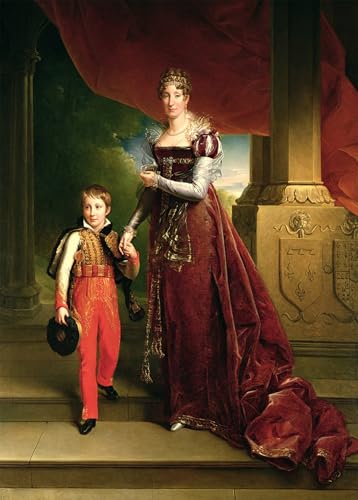 Affiches Marie Amelie de Bourbon poster Baron Gérard 60x90cm décoration maison