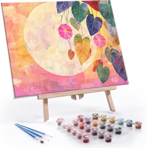 G hG fW^G  LbgŃyCguVƃANG̋, l̎q̂߂̃Mtg Paint by Numbers h DIY ɂAN ʊGCeA rO 40x50cm (t[X) J