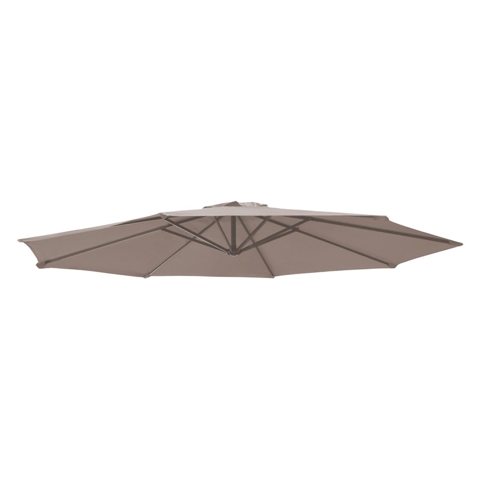 Zewnętrzny parasol wspornikowy, wodoodporna ochrona przed promieniowaniem UV przed pochyleniem i korbą, parasol zewnętrzny na stół i patio | Do basenu, plaży, ogrodu, podwórka, tarasu