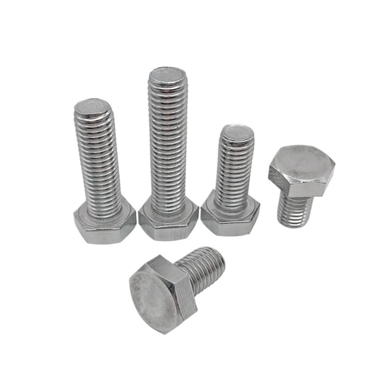 M3 M4 M5 M6 M8 M10 316 Stainless Steel Hexagon Bolts Hex Head Cap Screws DIN933 (20,M8 x 50mm)