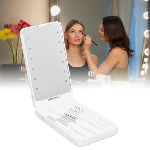 Sac de maquillage compact à LED avec miroir nomade pour vos déplacements