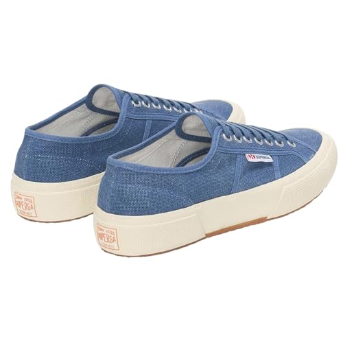 Image of Washed Cotton Navy-Offwhite 2750 OG by Superga