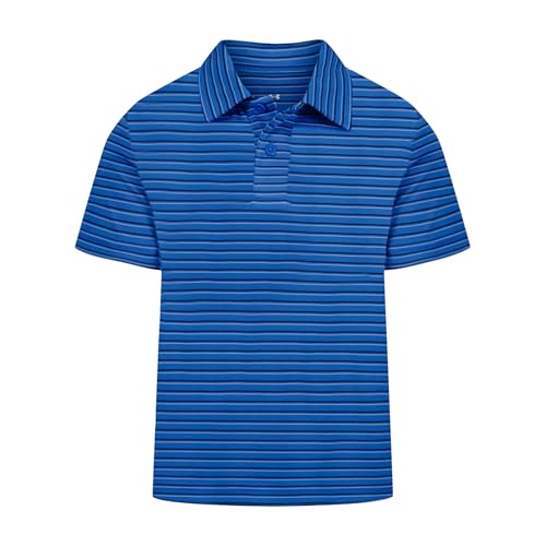 Image of Under Armour Boys' Matchplay Short Sleeve Golf Polo, Lightweight Performance Stretch, Logo Detailing