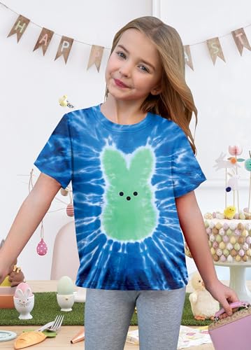 Image of CAZYCHILD Toddler Easter Shirt for Boys Girls:Funny Rabbit Graphic Printed Tee Cute Easter Casual Short Sleeve Gift Tops