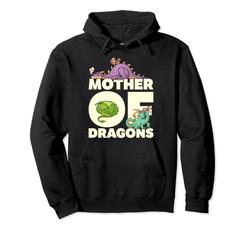Camiseta divertida de la madre de los dragones Sudadera con Capucha
