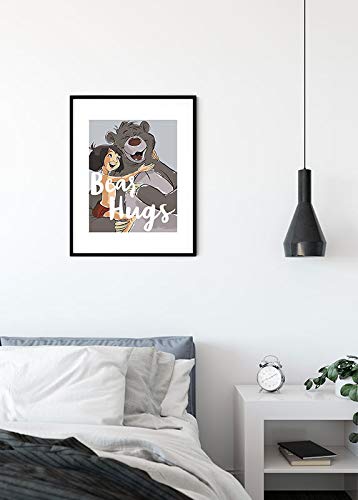 Komar WB013-30 x 40 cm Disney Wall Picture Bear Hug Children's Room Decoration Art Print Size 30 x 40 cm (Width x Height) without Frame - Image 3
