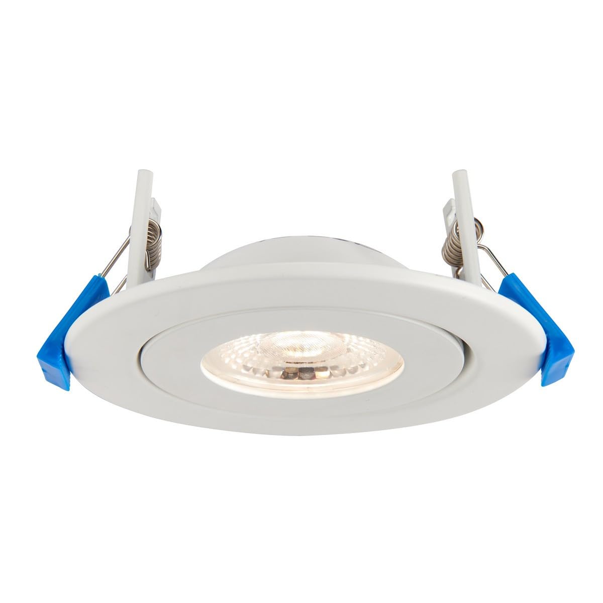 Shield360 4CCT Tri Wattage 8W Recessed Downlight - Matt White - IP44 - Die Cast Aluminium