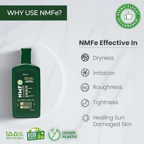 Image of NMFe Moisturising Lotion 100ml | Natural Moisturising Factors Quick Absorbing, Non Greasy and Easily Spreadable | Recommended by Skincare Experts | Use Twice Daily Suitable for All Skin Types