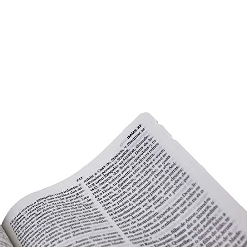 Bíblia Sagrada Letra Grande com índice digital - Couro sintético Marrom: Almeida Revista e Corrigida