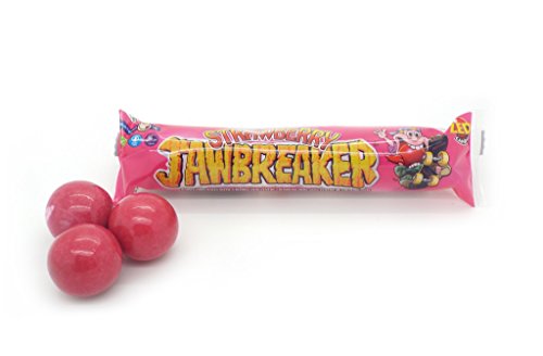 Fraise Jawbreaker Zed Candy bonbon traditionnel bille rouge