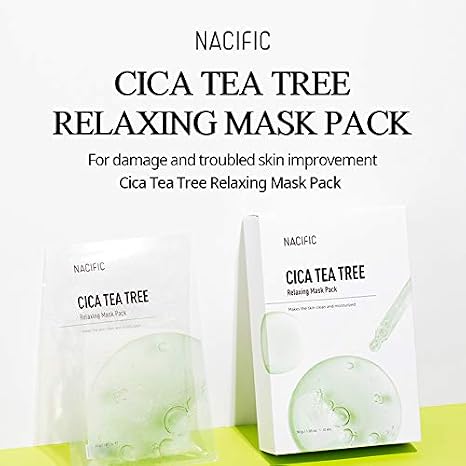 Nacific 10 Korean Face Mask Bundle Korean Skincare Facial Mask Sheet Set