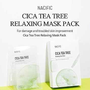 Nacific 10 Korean Face Mask Bundle Korean Skincare Facial Mask Sheet Set
