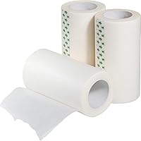 Vista 1 de Vakly Cinta médica de papel de 3 pulgadas x 10 yardas (3 rollos) - Cinta adhesiva microporosa transpirable de primeros auxilios, vendaje