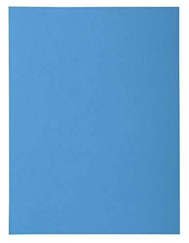 Paquet de 50 chemises ROCK's 24x32 cm Exacompta en carton rigide 220g bleu royal