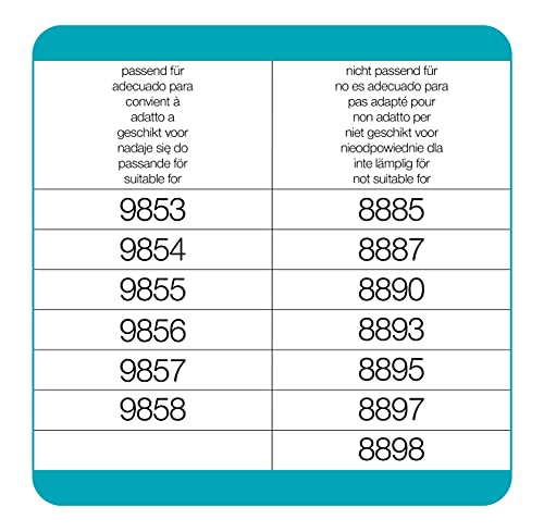 Gras- und Buchsmesser, passend für Akku Scheren, Art.-Nr. 9853, 9854, 9855, 9856, 9857, 9858