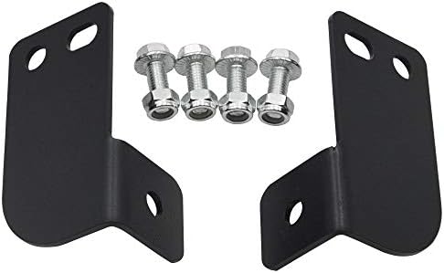 LED Light Pod Mounting Brackets - DaSen Spotlight Mount Brackets Rear Roof Roll Cage Bar LED Backup Light Mount Compatible with Polaris Ranger 2013-2023 Full Size Body
