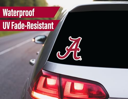 Image of Alabama Crimson Tide Stickers & Decals 14 Pc Set, Car & Water Bottle