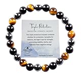 Pierres naturelles : chaque bracelet dispose de pierres précieuses authentiques avec des motifs et des variations uniques, ce qui rend chaque pièce unique en son genre