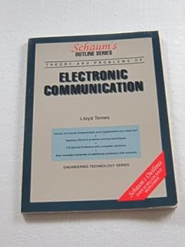 Paperback Schaum's Outline of Electronic Communication Book