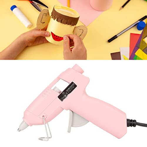 Dispositivo de Cola Quente, Mini Máquina Ergonômica de Cola Quente de 20 W para Escola (Plugue UE)
