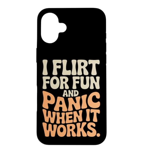 ���� I Flirt For Fun And Panic When It Works �V���O�� �f�[�g �R�~���� �����I �X�}�z�P�[�X iPhone 16 Plus �p