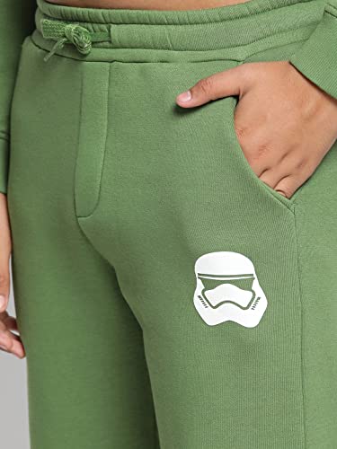 Image of Li'l Tomatoes Boys Fleece Winter Tracksuit Set | Full Sleeve Sweatshirt & Track Pant | Soft & Warm | 7-16 Years