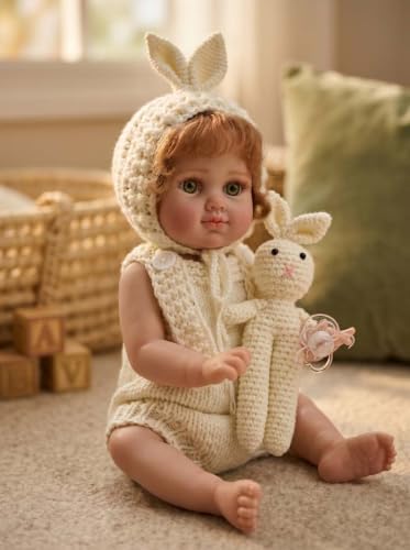 Muñeca Reborn Bebé Realista de 20 Pulgadas miniatura 4