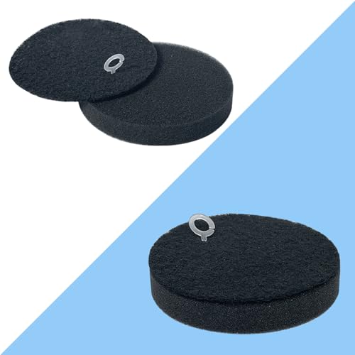 Image of 4 Pack Foam Filters Replacement for Bissell Bissell 4052 4039 4137 PowerClean FurGuard 280W and FurFinder 200W Self-Standing Cordless Vacuum