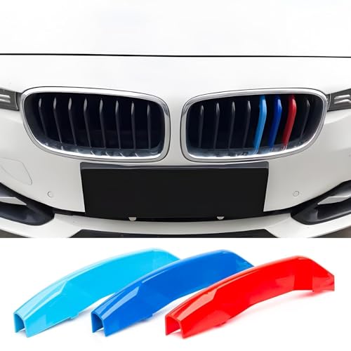 Image of Automotive Grille Inserts for BMW 3 Series 2013-2018 F30 F35 320i 325i 330i 335i (Only Fit11-Beams) NOT Fit 8-Beam Standard Grille or 4 Series,Front Grill Accessories