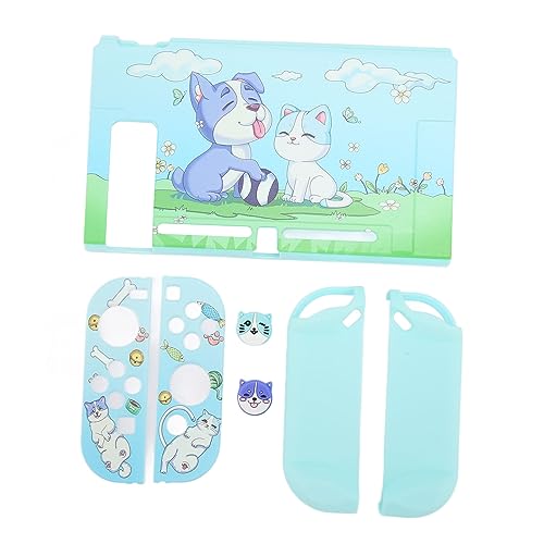 Beufee Switch Schutzhülle Blaue Katze Lila Hund Set