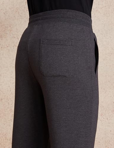 Image of Amazon Brand - Symbol Men's Cotton Rich Strechable Knit Terry Track Pants - Regular Fit