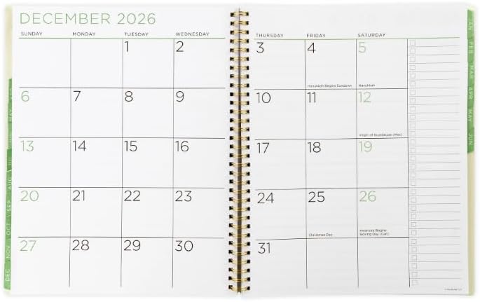 PlanAhead See IT Bigger Specialized Large Print, April 2026- June 2027 Weekly Monthly Large Planner, Size 8.5" x 11" and 6 in 1 Multicolor Ballpoint Colorful Ink Penfrom TheBeliver LLC.