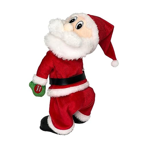 Papai Noel Musical Dançarino Mexe o Bumbum com 32cm