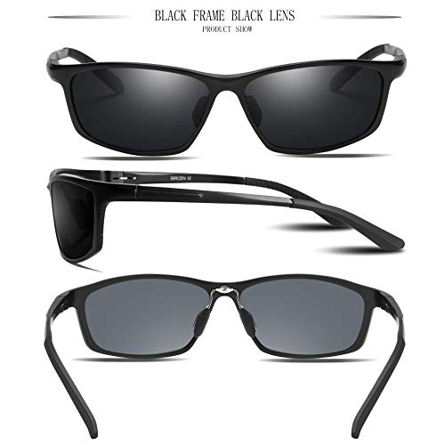 Bircen Polarized Sunglasses for Men Women UV Protection Driving Golf Fishing Sports Sunglasses