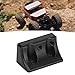 SPYMINNPOO RC Panhard Mount, Professional Aluminum Alloy RC Mount Replacement for SCX10 II 1/10 RC Car Upgrade Parts (Black)