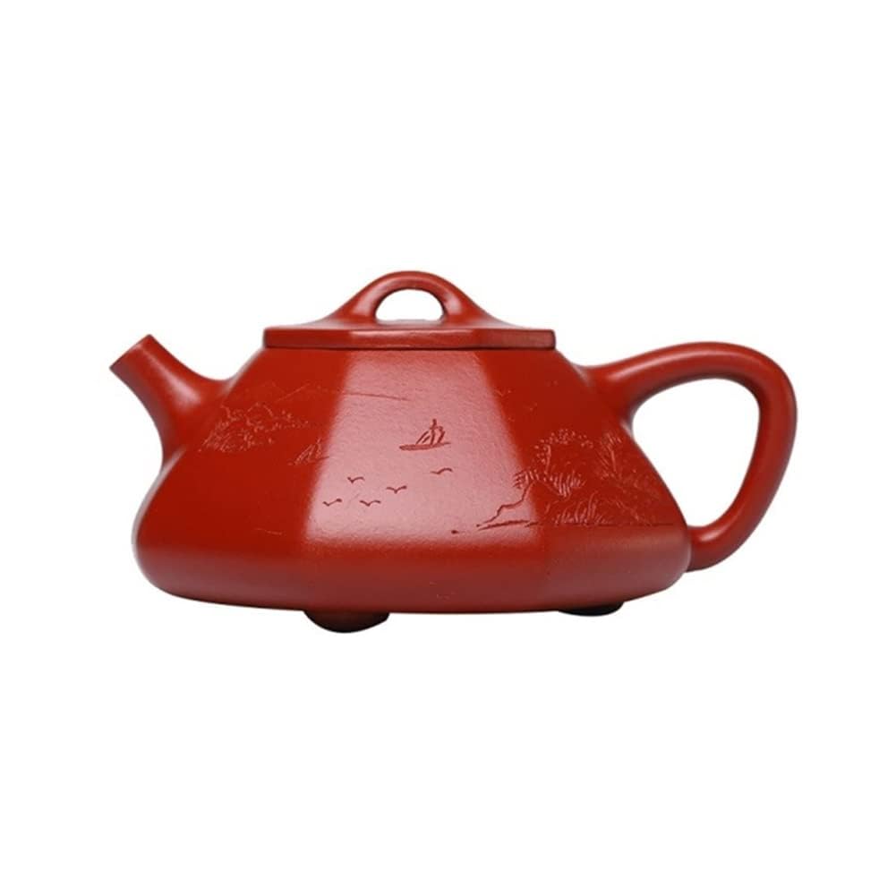 Ceramiczny zestaw do herbaty Kung Fu 150 ml, butikowy fioletowy czajniczek, surowa ruda, łyżkowy dzbanek do herbaty, ośmiokątny, zestaw do herbaty Beauty