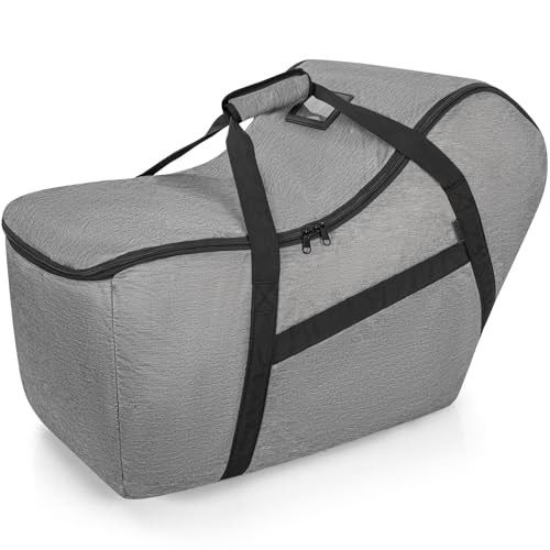 Image of Padded Car Seat Travel Bag for Airplane, Infant Car Seat Travel Bag Compatible with All Nuna Pipa Car Seat