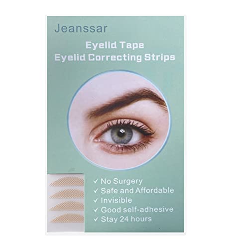 5MM Eyelid Tapes, Eyelid Correcting Strips for Hooded Drooy Eyes Breathable Eyelid Lifter Strips, Eyelid Sticker Easy to Make Up