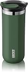 WACACO Octaroma Classico Mug de café isotherme sous vide, gobelet de voyage en acier inoxydable double-largeur avec couvercle à boire, 6 ( ' )180ml), Rouge carmin