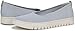 Vionic Women's Journey Uptown Skimmer Walking Sneakers– Supportive Lightweight Shoes with Arch Support Insole Blue Mist/Silver Knit Fabric 6.5 Medium