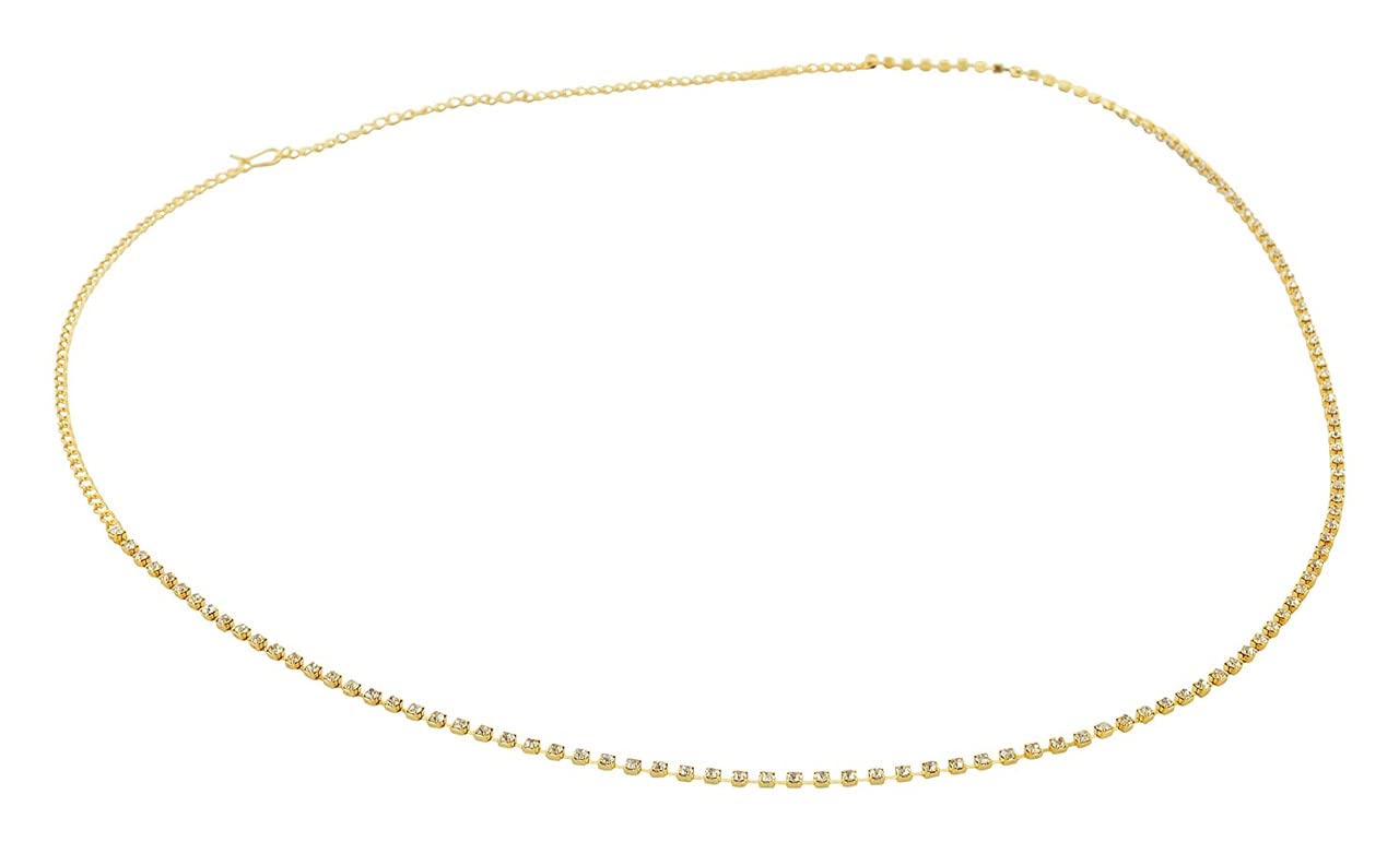 Handicraft Kottage Kamar Bandhan Kamarband Kamarpatta Belly Hip Chain Waist Belt for Women & Girls (Gold, Single Layered) (B091HRPRVP) Amazon Price History, Amazon Price Tracker
