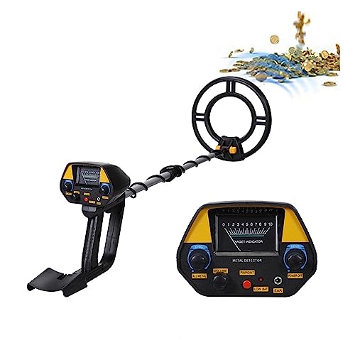 Detector de Metales, MD-940 Detector de Metales subterráneo Detector de Oro de Alta sensibilidad Cazador de Tesoros Detector de Puntero IP68 a Prueba de Agua,para Aventuras al Aire Libre