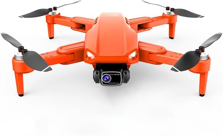 4k hd dual camera gps drone with visual obstacle avoidance and 5g wifi connectivity orange 3 battery-bag
